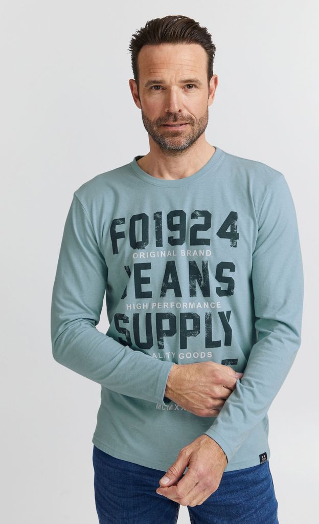 FQ1924 FQNoxan - 21900325ME Herren Longsleeve Langarmshirt Shirt mit Print