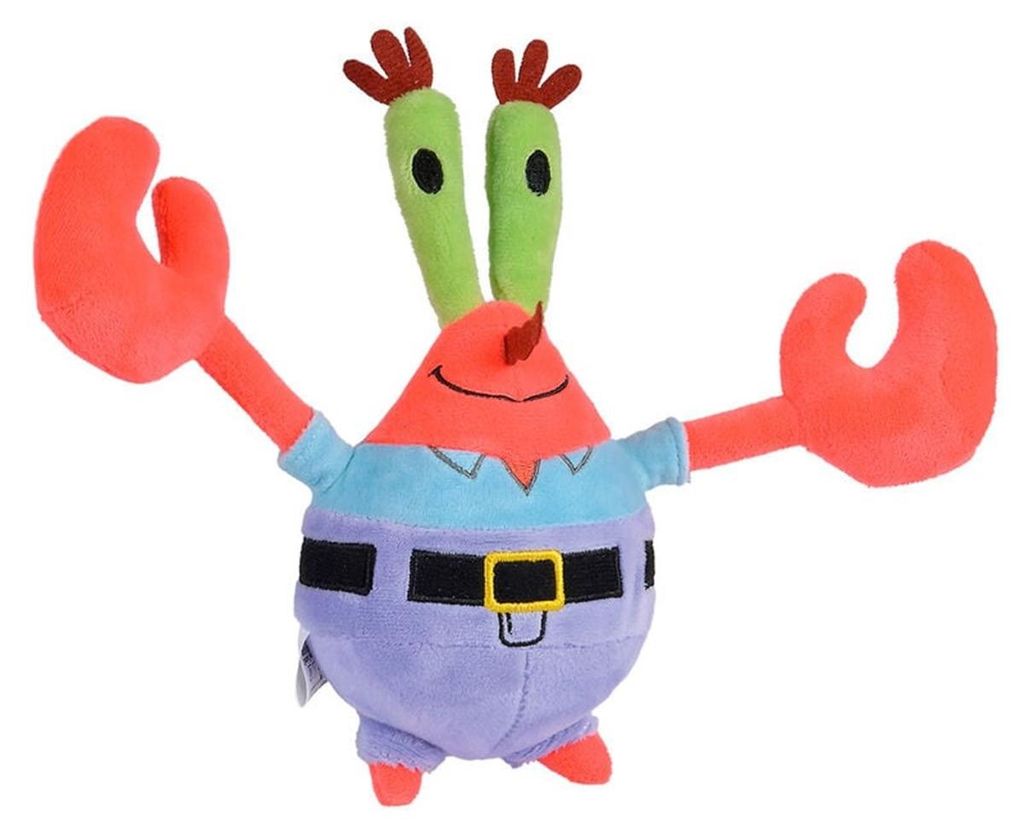 SpongeBob, pluche figuur van meneer Krab, 20 cm Productafbeelding 