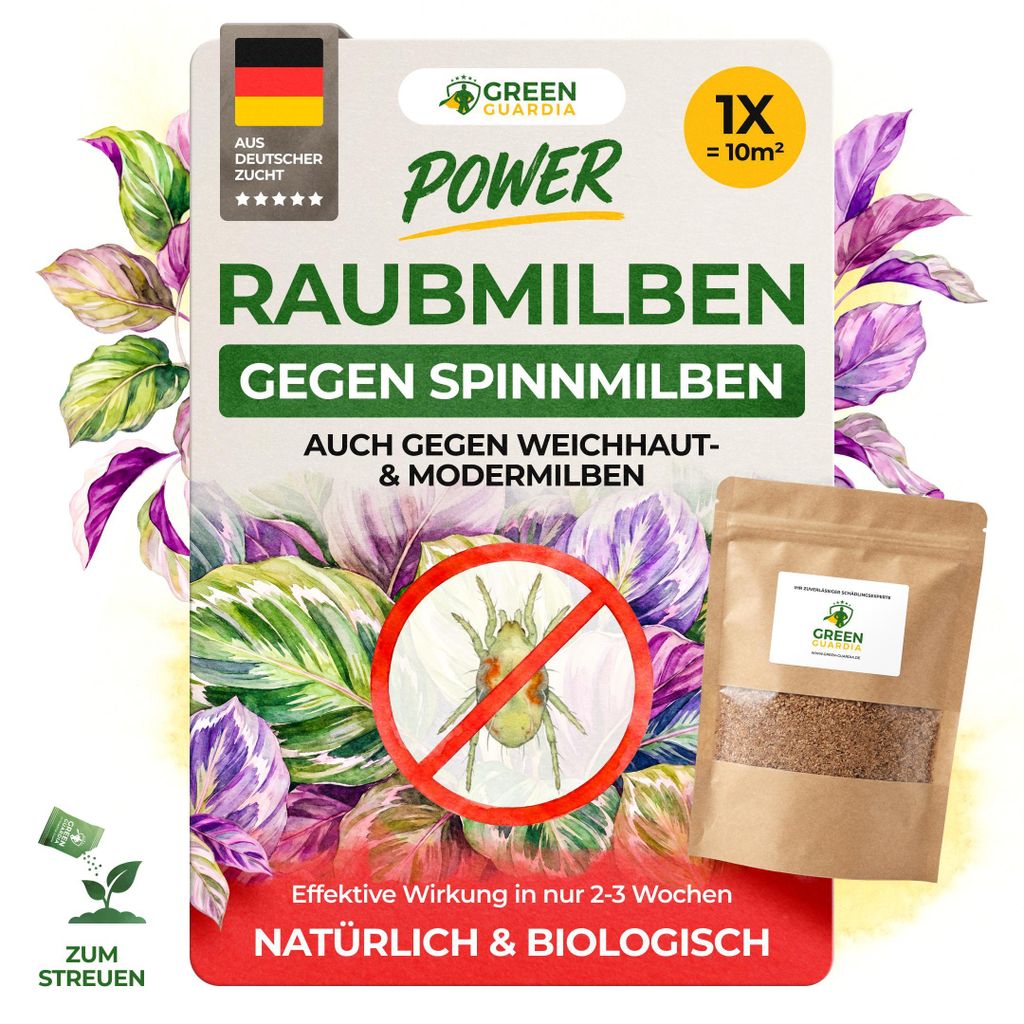 Power Raubmilben gegen Spinnmilben –Streuware mit 1x Tüte Produktbild 