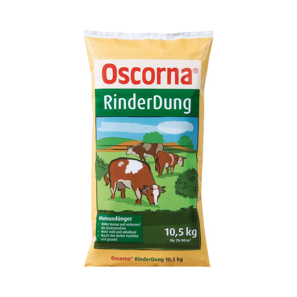 Oscorna RinderDung 10,5 kg für 70 bis 90 m²