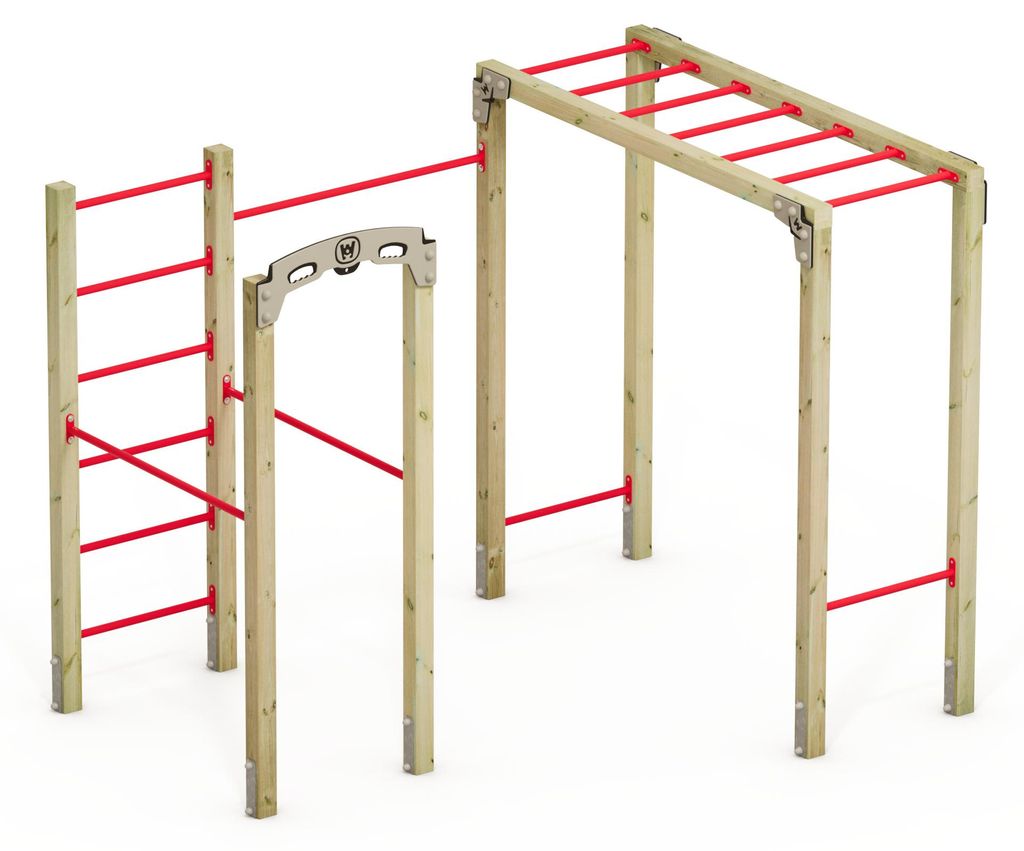 Turnreck mit Reckstangen Wickey FIT Base 805, aus Holz, Produktbild 