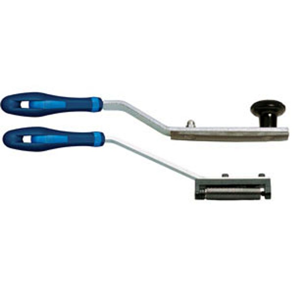 PFERD TOOLS Halter für Hartmetallfeilen Typ HMFH 132 mit Heft für flache Hartmetallfeile HMF 13220