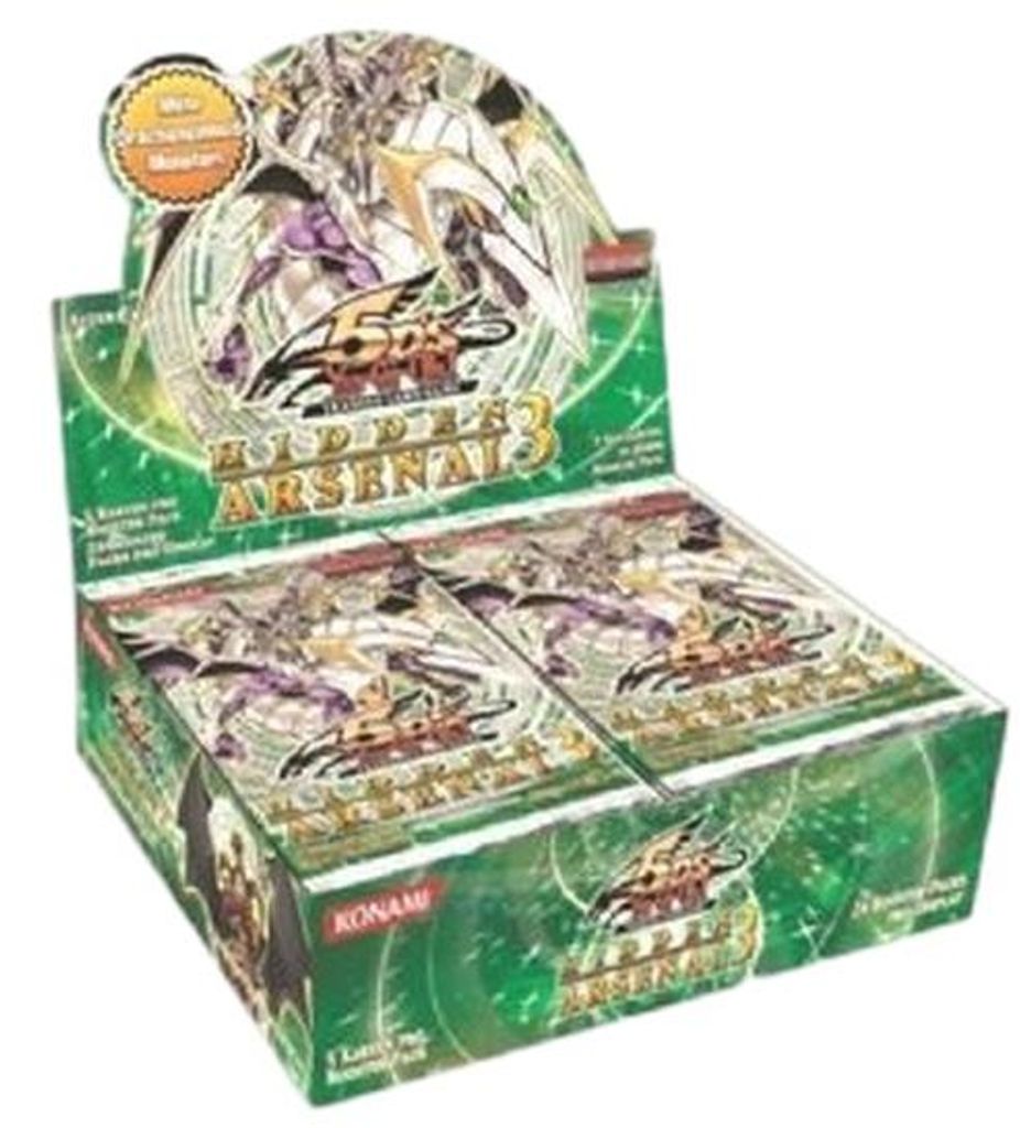 Yu-Gi-Oh! Hidden Arsenal 3 Booster Box Deutsch