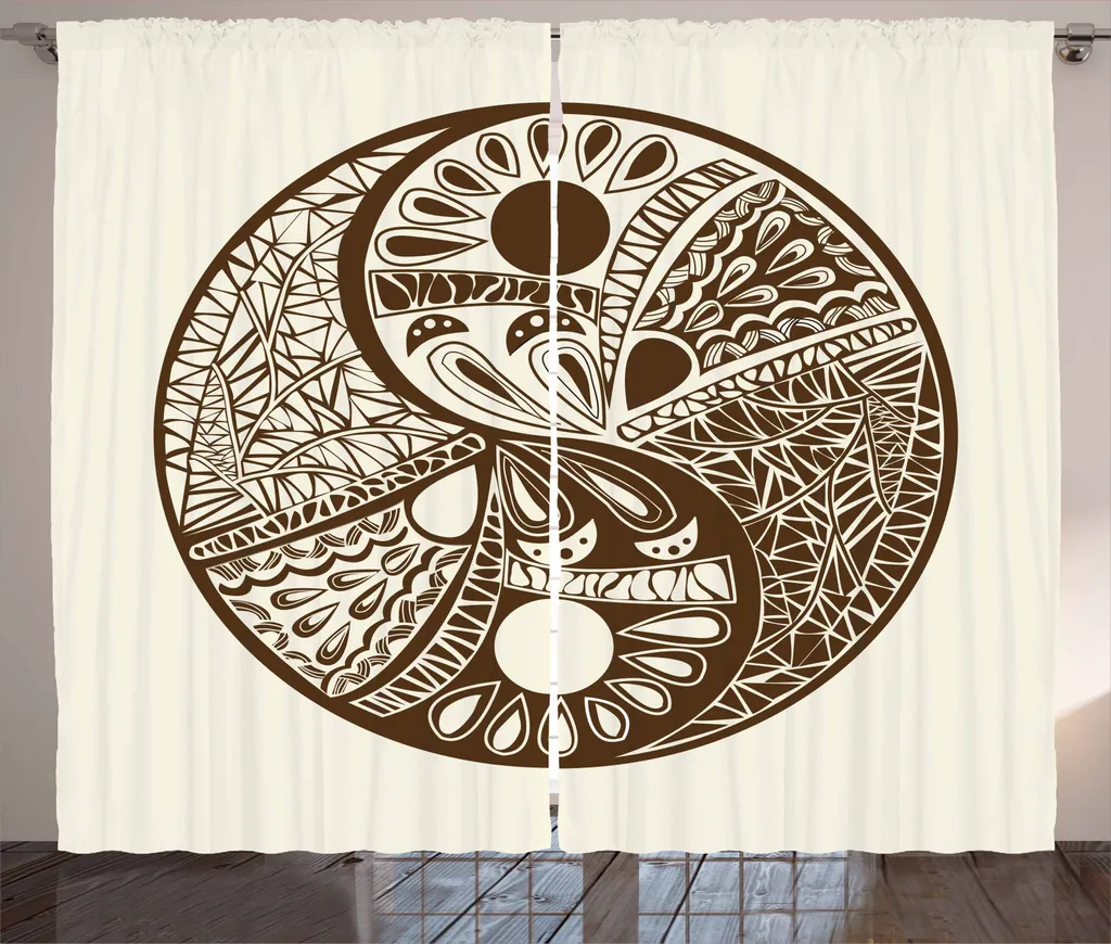 Tenda Armonizzante Yin-Yang ABAKUHAUS: Benessere nel Soggiorno