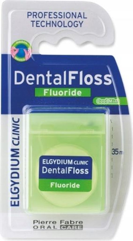 ELGYDIUM CLINIC Zahnseide mit Fluorid 35m