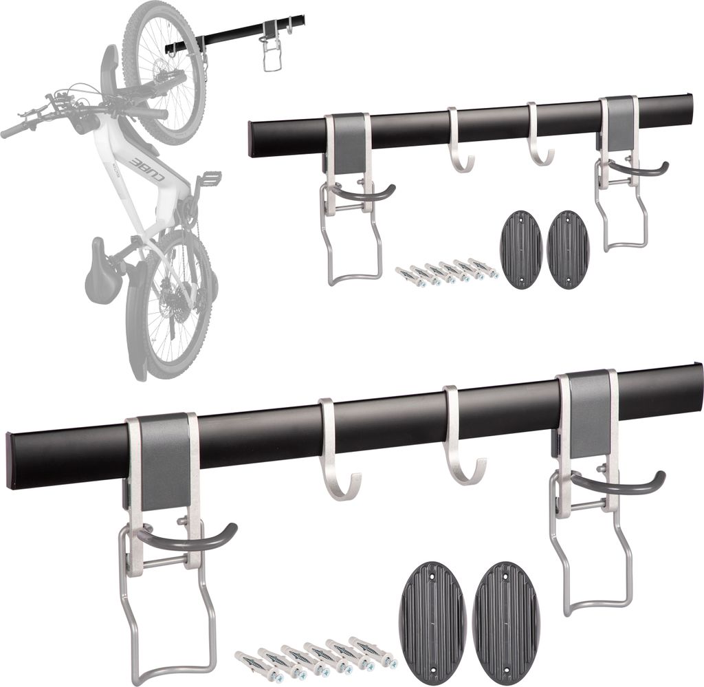 ONVAYA® Fahrrad-Wandhalterung 2er Set ǀ vertikale Halterung Produktbild 
