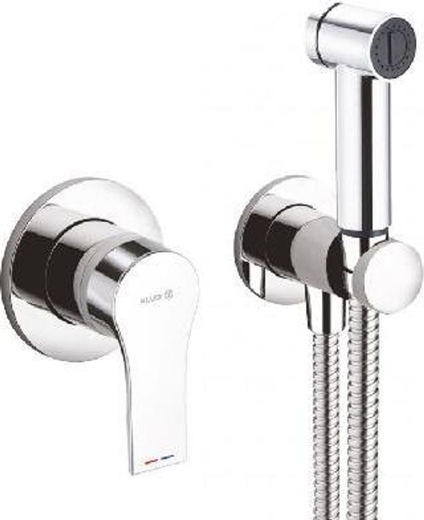 Kludi Zenta SL - Einbauunterputzset, mit Bidetdusche, Chrom 489980565