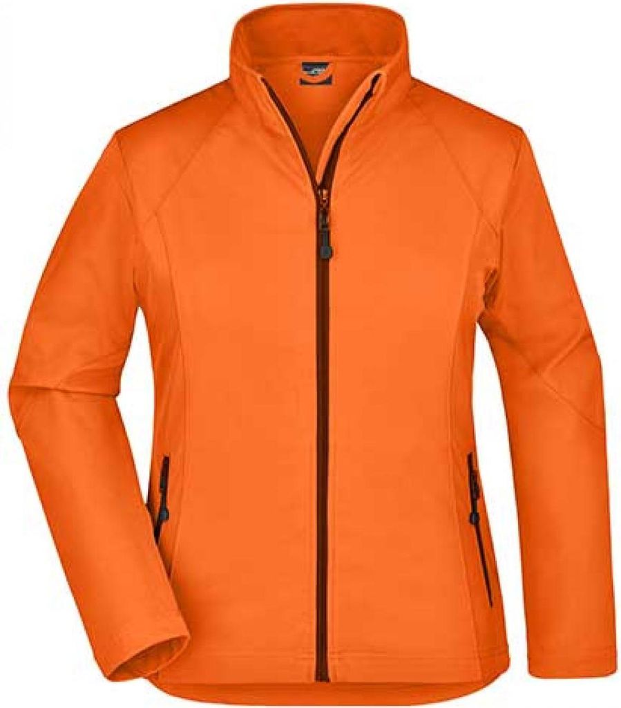 Ladies' Softshell Jacket Modische Softshelljacke orange, Gr. M