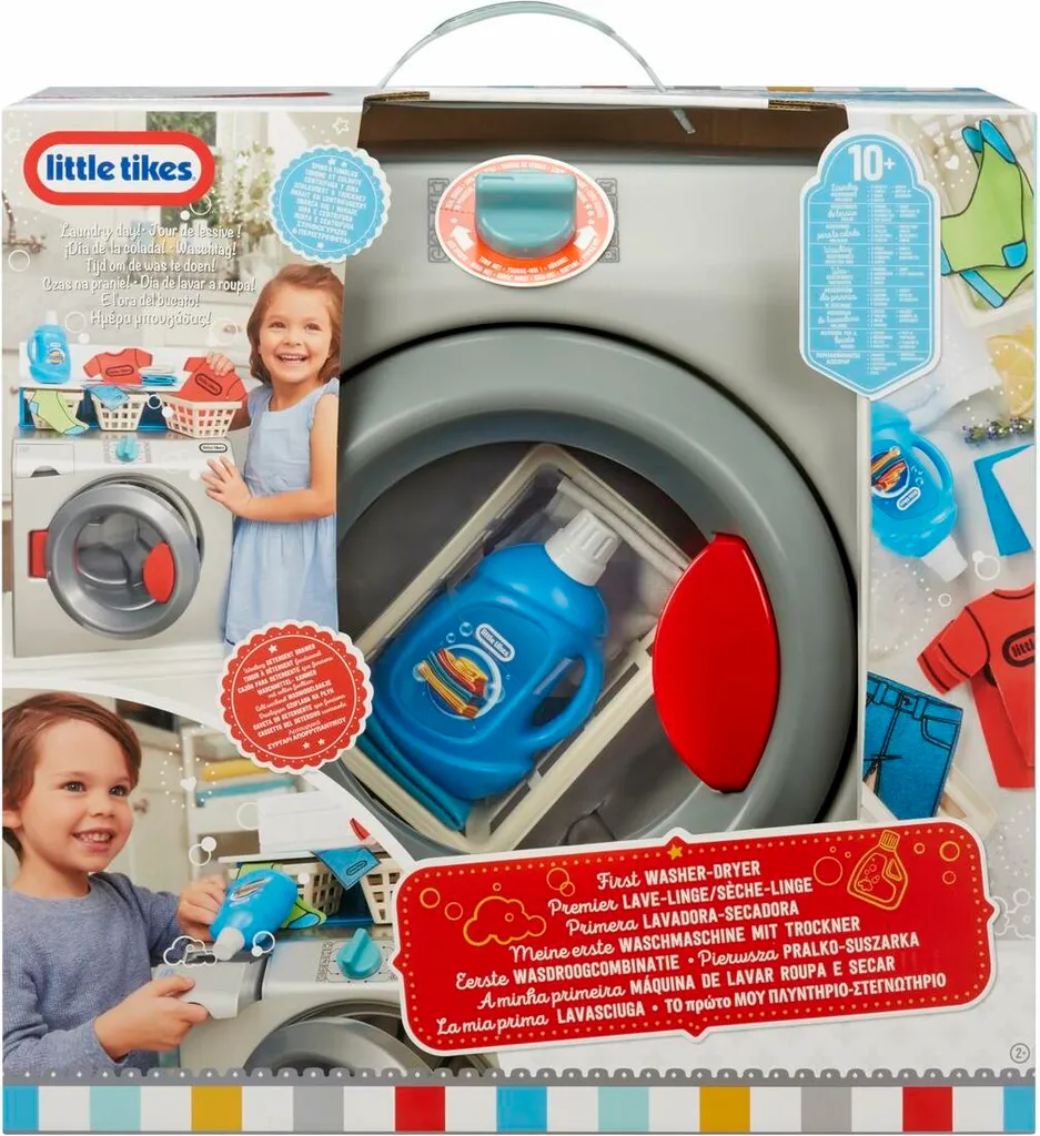 Lave-linge jouet réaliste Little Tikes My 1st avec sons et lumières