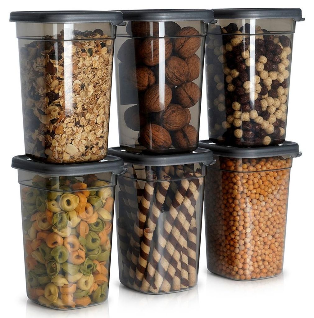 Vilde | Boîtes de conservation 6 pcs - 1 L - 11x16 cm - En Image du produit 