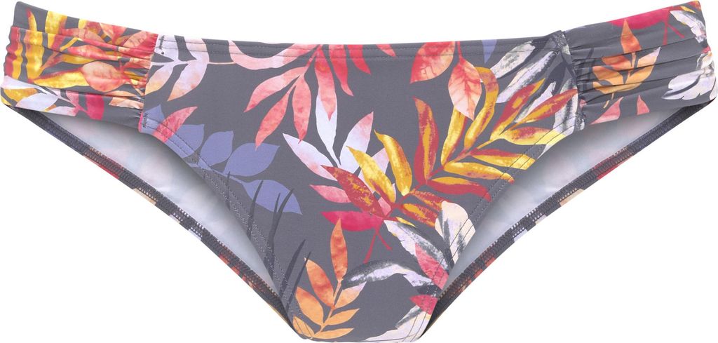 VIVANCE Bikini-Hose grau-bedruckt Größe 38