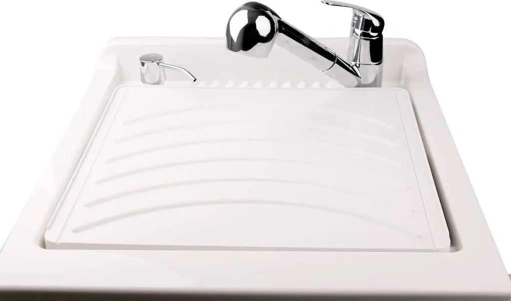 Ensemble Évier Complet 50x50 cm Idéal pour Optimiser une Petite Cuisine - 5