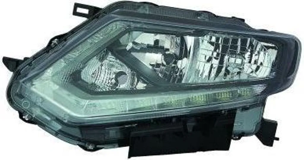 Phare avant gauche ABAKUS 115-1136L haute visibilité pour X-Trail