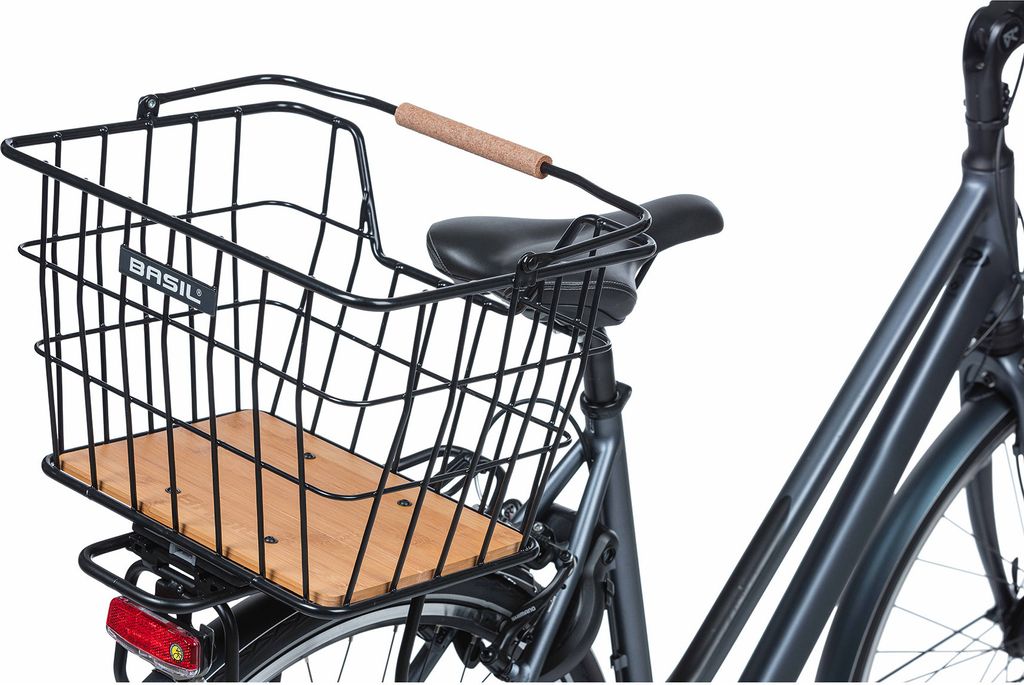 fahrradkorb Nordland MIK 23 Liter Stahl schwarz Produktbild 7