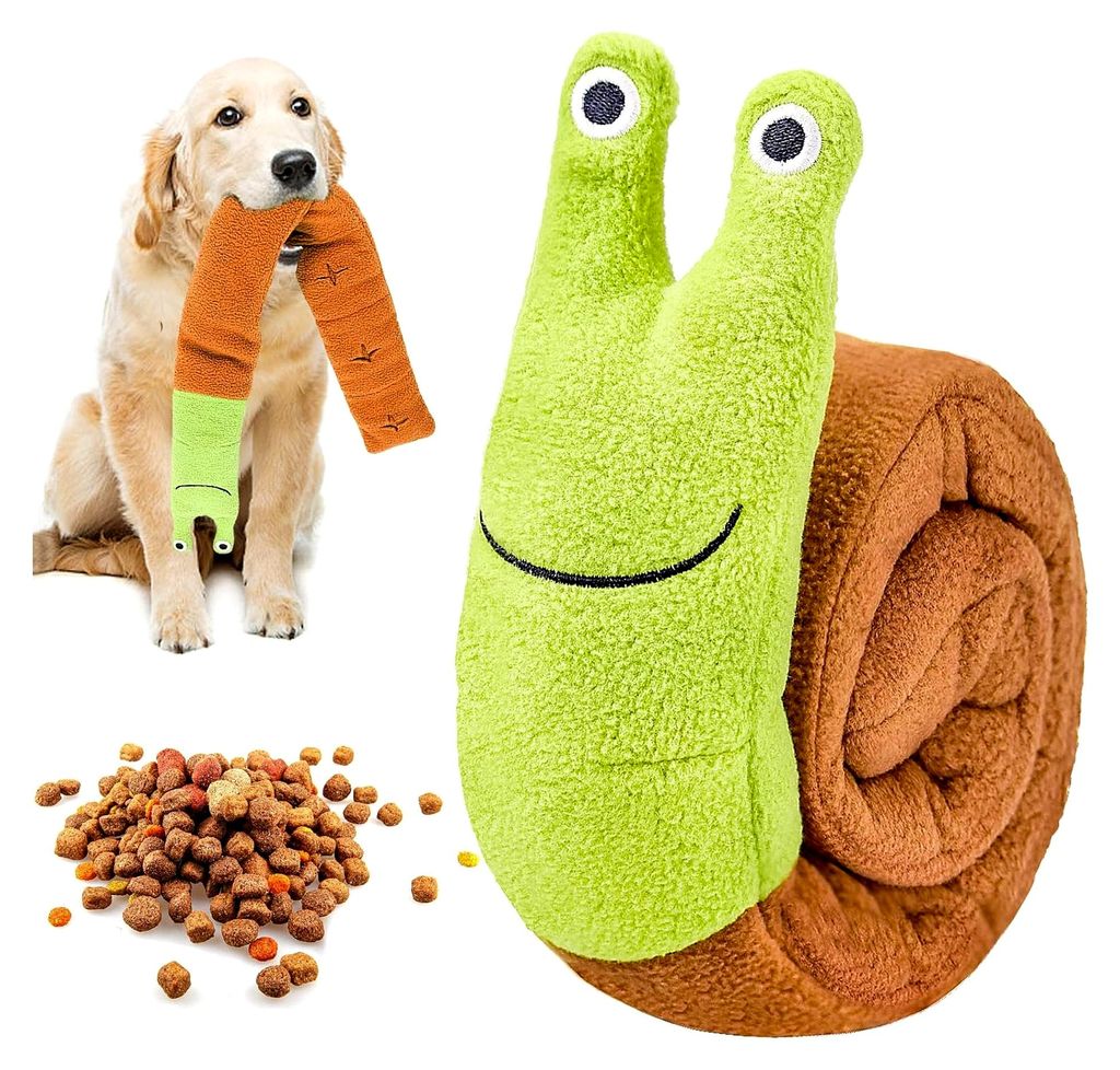 Hundespielzeug für Intelligenztraining, Puzzle für Schnüffeltraining, Bissfestigkeit für Backenzähne, Doppeltes Spiel, Sicheres und Ungiftiges...