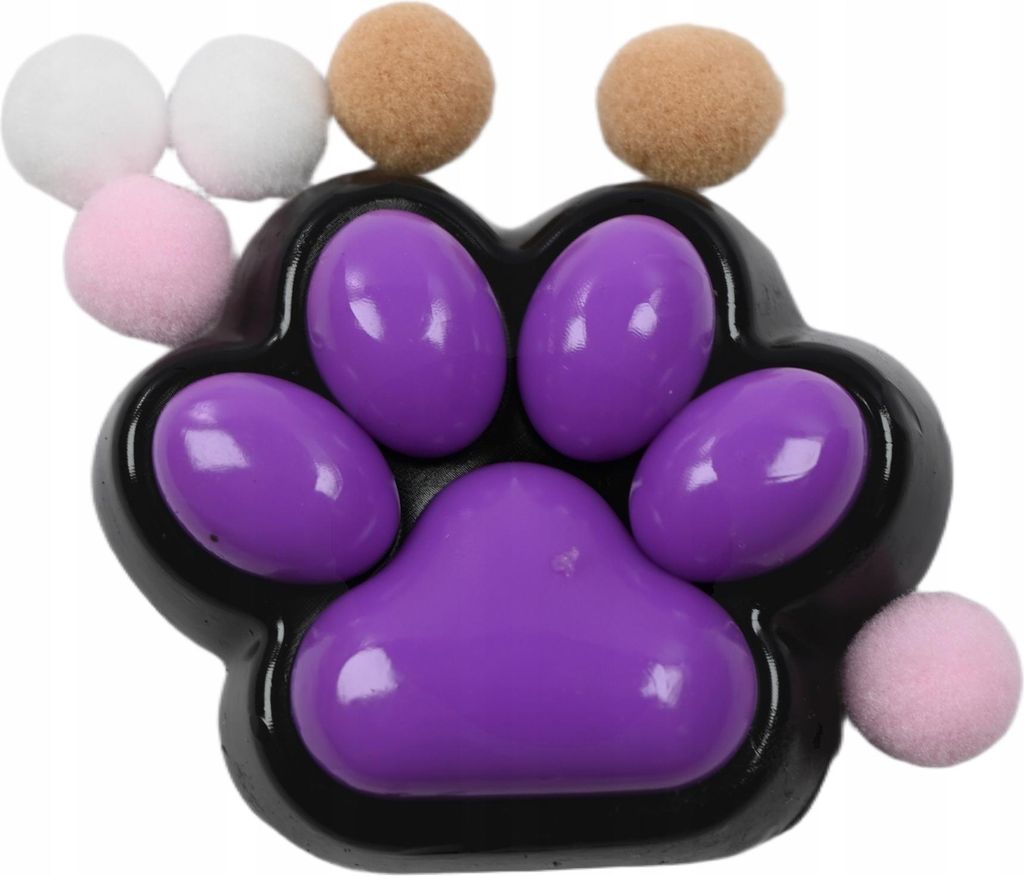 Squishy Pfote Antistress Spielzeug 6cm - Weicher Stressball für Kinder & Erwachsene - Fidget Toy