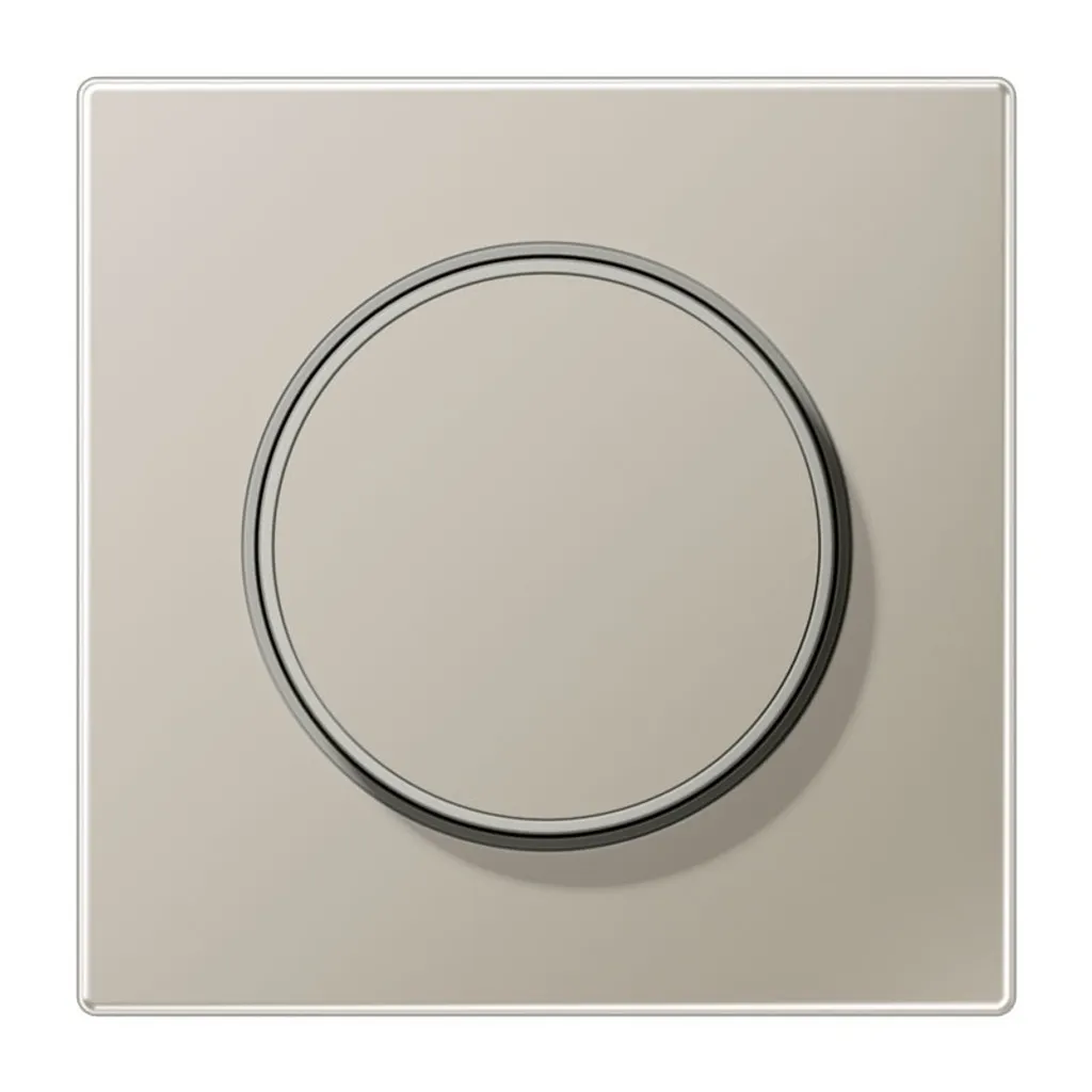 Couvercle de Variateur Jung LS en Acier Inox ES 1740 pour Intérieur