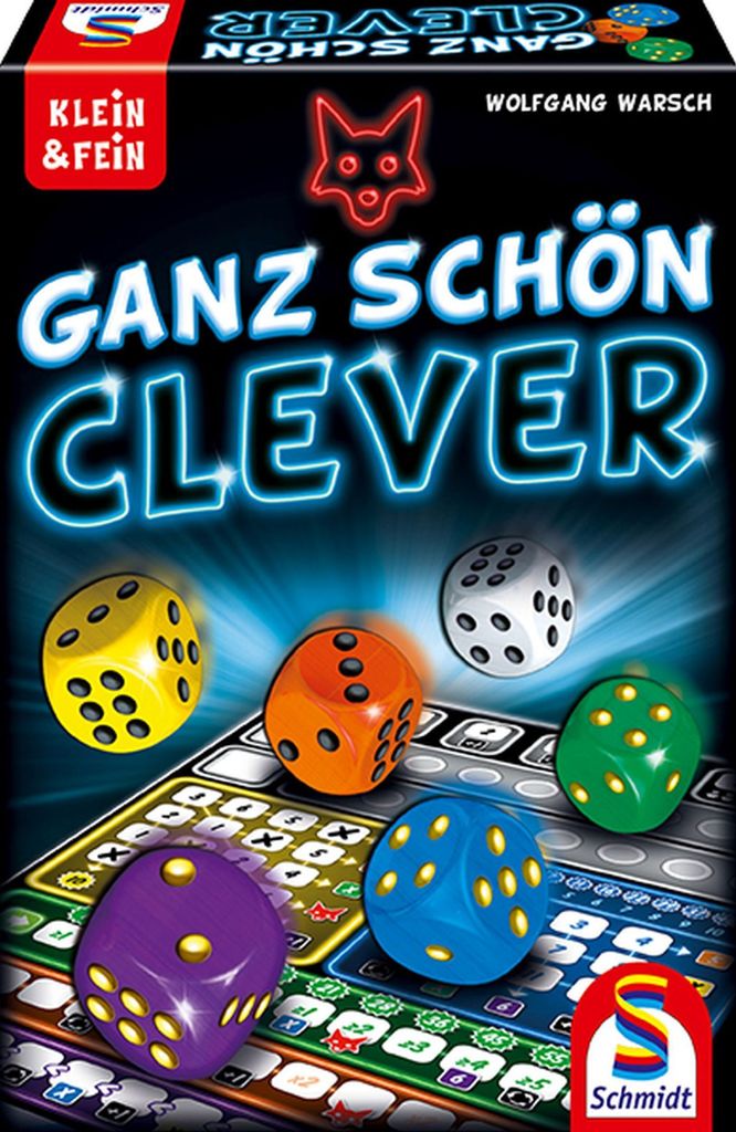 Schmidt Spiele Familienspiel Würfelspiel Ganz schön clever Produktbild 