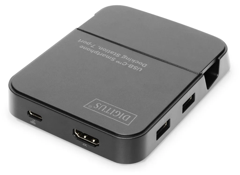 Station d'accueil smartphone USB-C 7-en-1 avec support et HDMI 4K Digitus - 7