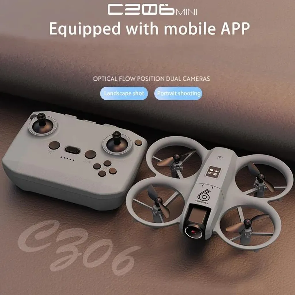 Drone télécommandé compact CZ06 avec caméra et évitement d'obstacles - 2