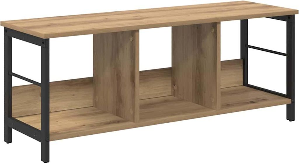 Bücherregal Artisan-Eiche 102 x 32 x 40,5 cm Holzwerkstoff