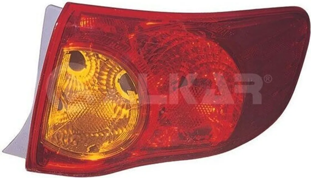 Remplacer feu arrière cassé Toyota Corolla E15 : Feu droit ALKAR 2206031 neuf