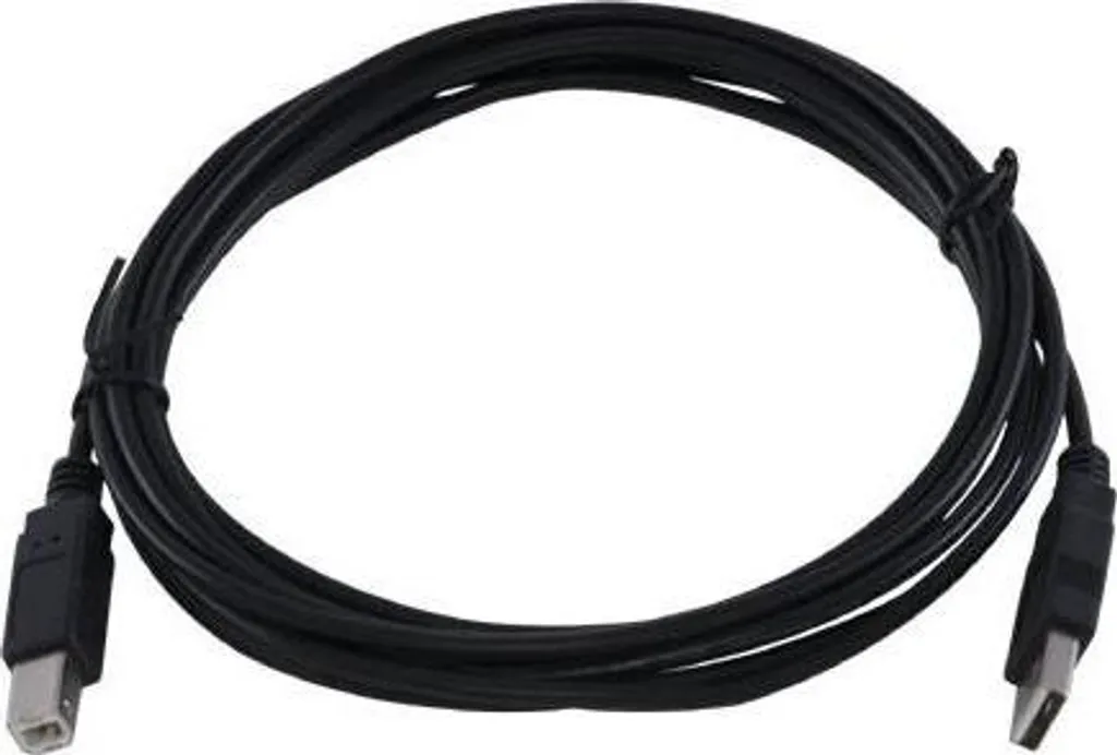 Câble USB 2.0 Robuste 3m avec Connecteurs Type A et B pour Transfert Pro