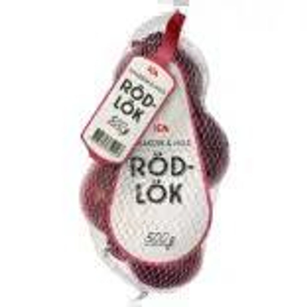 ICA Lök röd 500g Klass 1