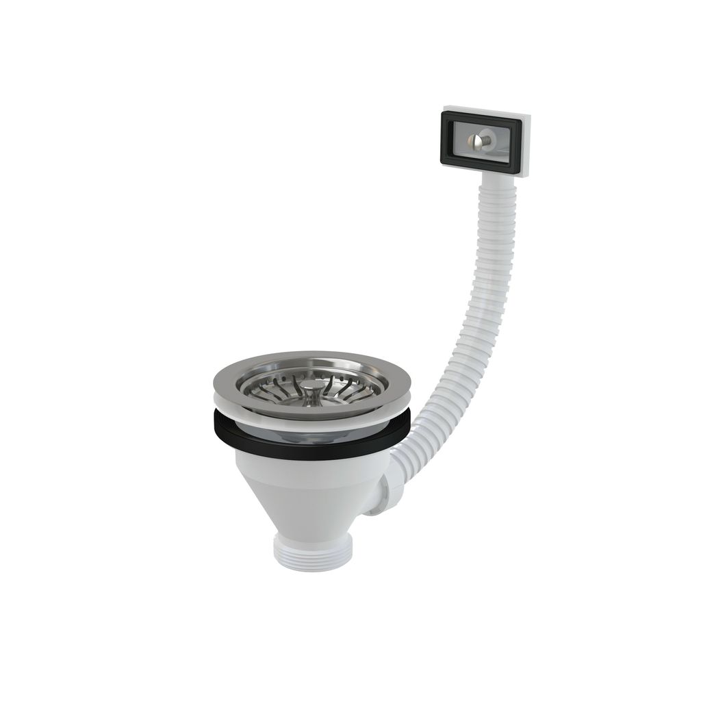 Desagüe de lavabo de 6/4" con rejilla de acero inoxidable Imagen del producto 