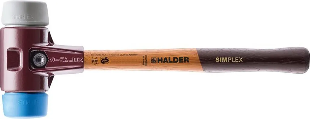 Mazzuola Halder SIMPLEX 3013.050 50mm | Gomma TPE No-Marking