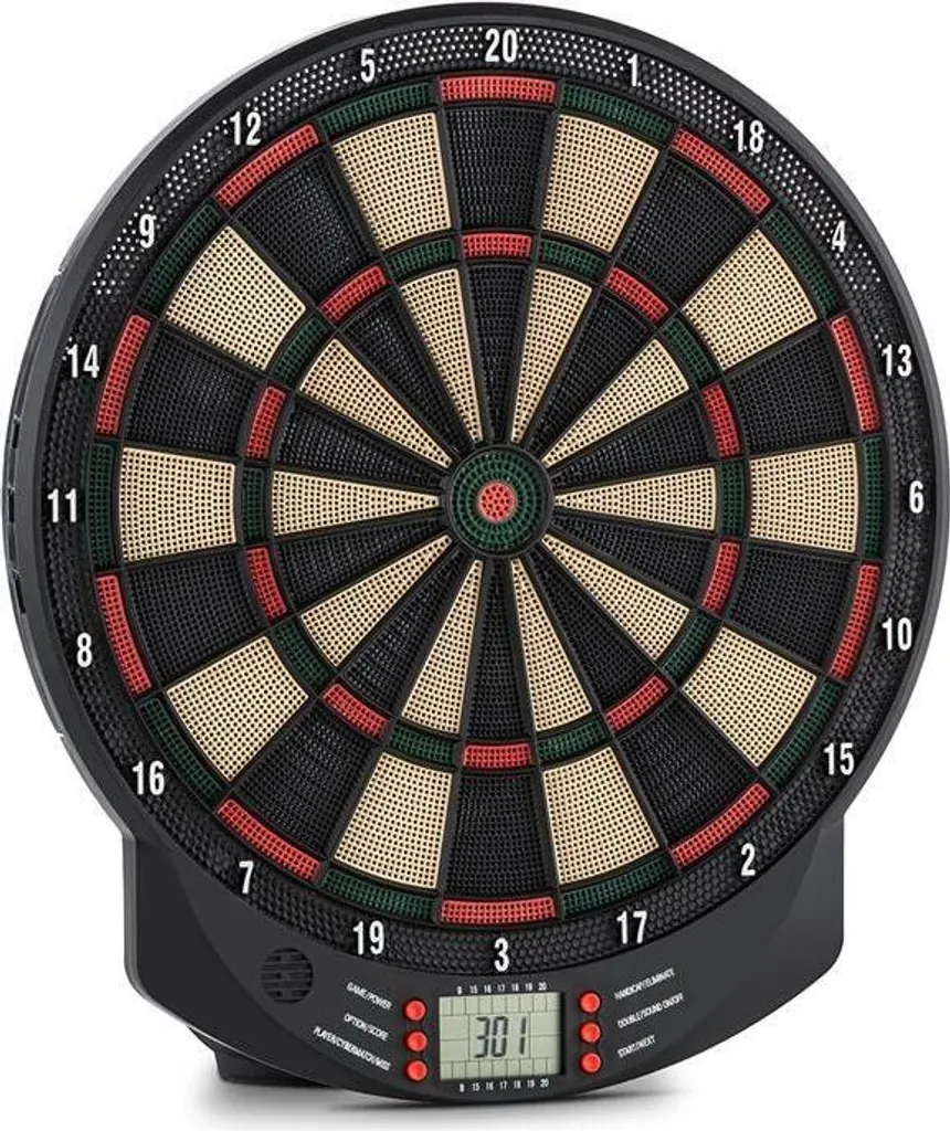Dartomat Cible de Fléchettes Électronique 26 Jeux Pointes Molles