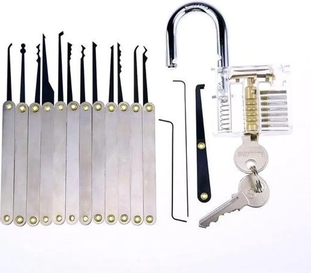 Kit d'initiation serrurerie pour apprendre à ouvrir les verrous
