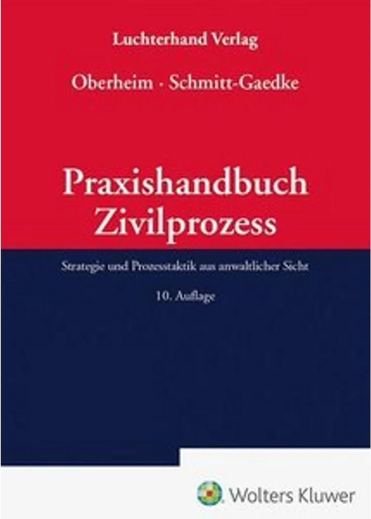 Praxishandbuch Zivilprozess : Guide pratique de procédure civile allemande