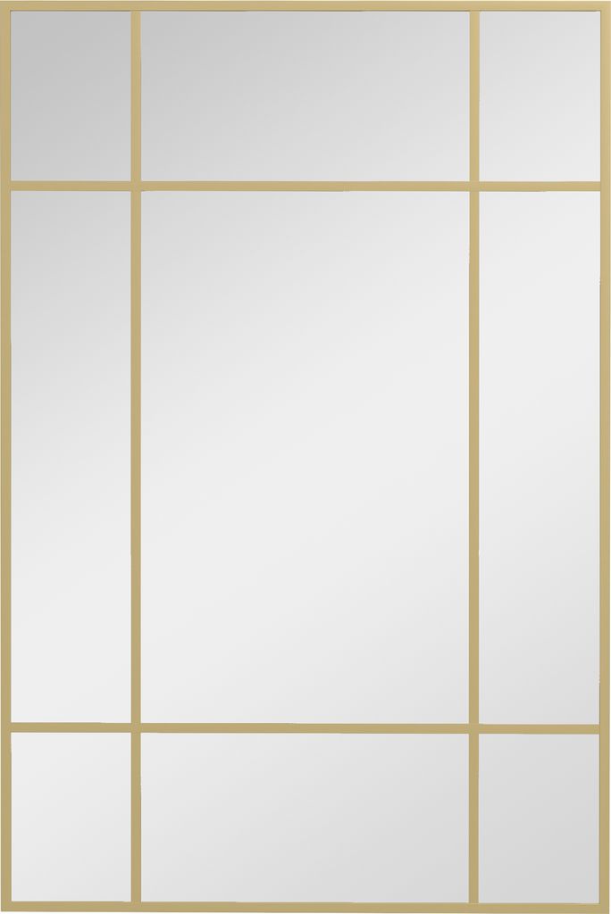 HOMCOM Rechteckiger Wandspiegel, Fensterspiegel, 90 x 60 Produktbild 