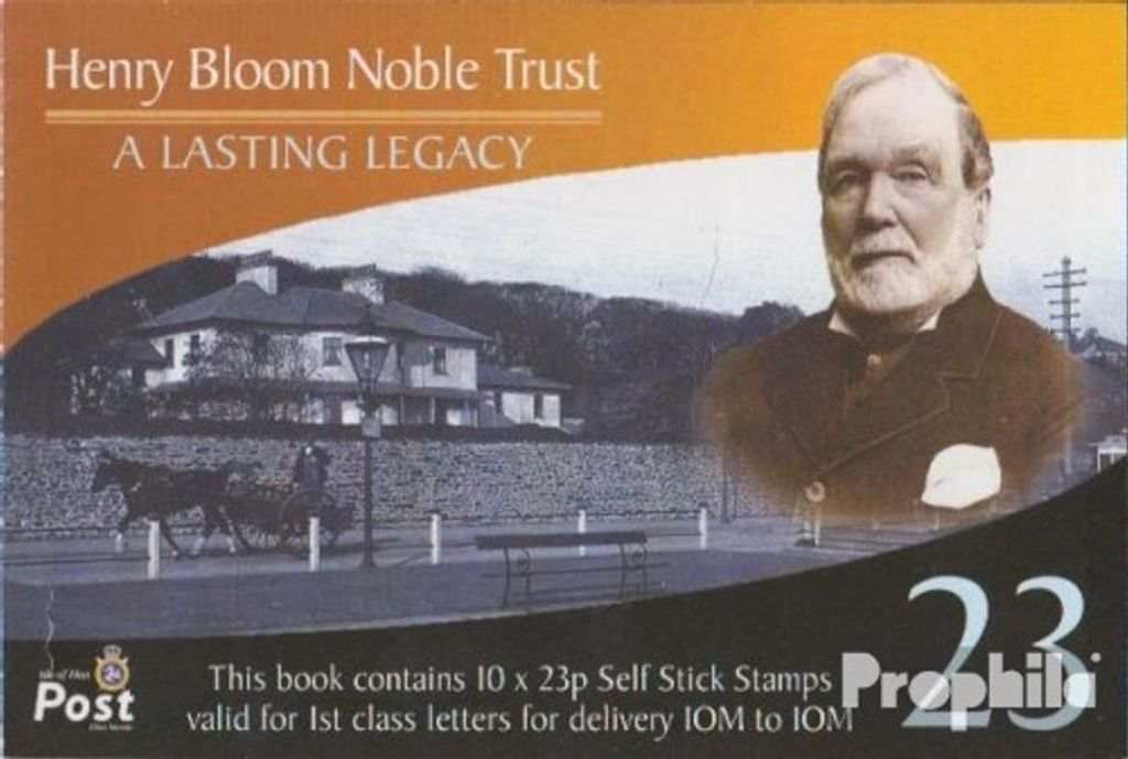 Briefmarken GB - Isle of Man 2003 Mi MH0-15 postfrisch Henry Bloom