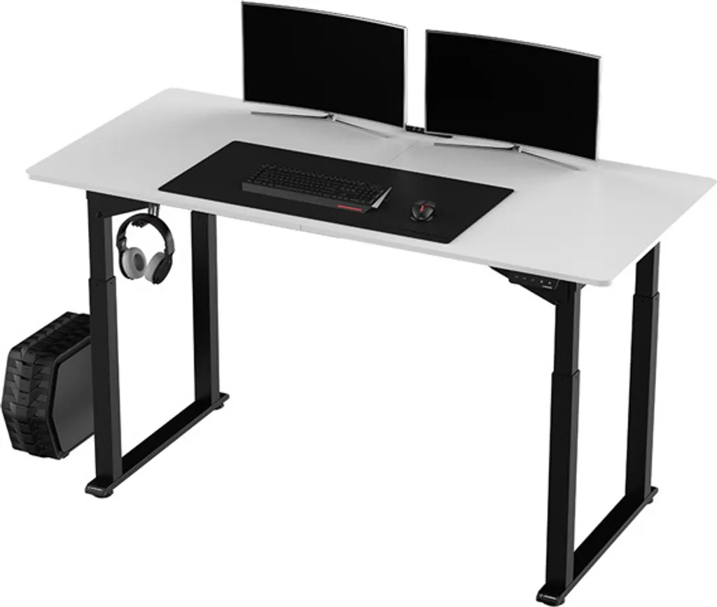 Table de travail réglable en hauteur électrique UPLIFT Noir 160x75cm - 15