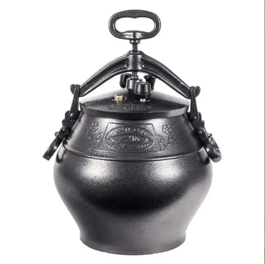 Kazan Afghan 8L Noir avec Revêtement Antiadhésif - Marmite en Aluminium