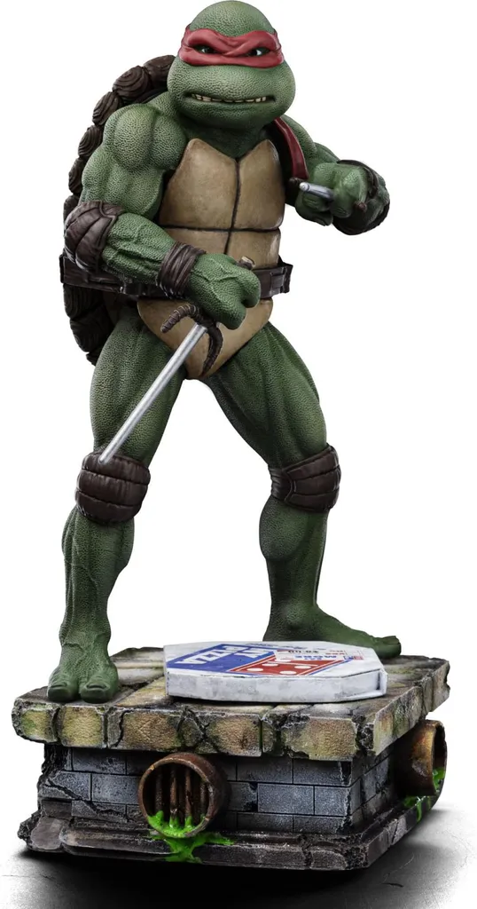 Statue Raphael TMNT Art Scale 1/10 - Figurine de Collection 21 cm
