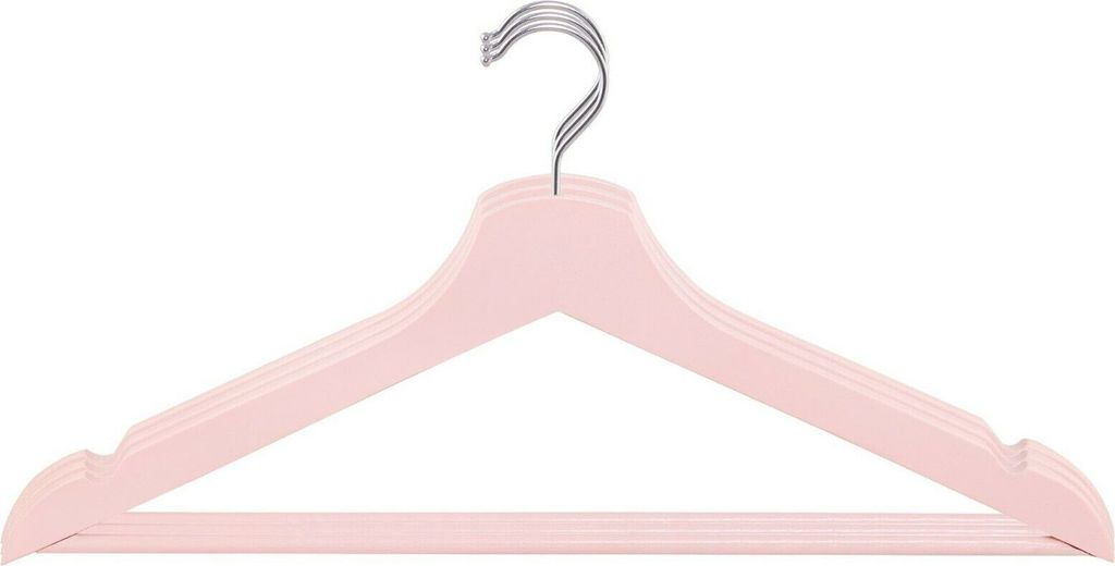 Kledinghangers | Kledinghanger | 3 Stuks | Roze Productafbeelding 