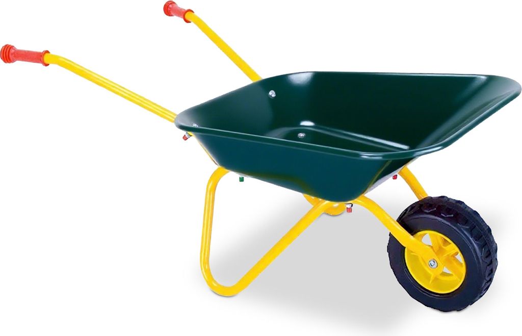 Relaxdays Schubkarre Kinder, rutschfeste Griffe, HxBxT: 43 Produktbild 