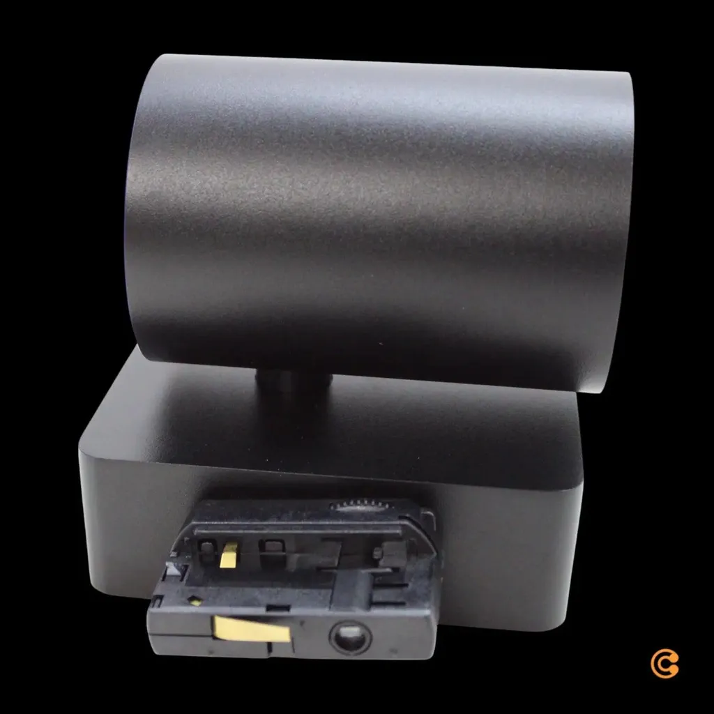 Spot LED Rail 33W 4000K Noir : Éclairage Puissant contre les Zones Sombres