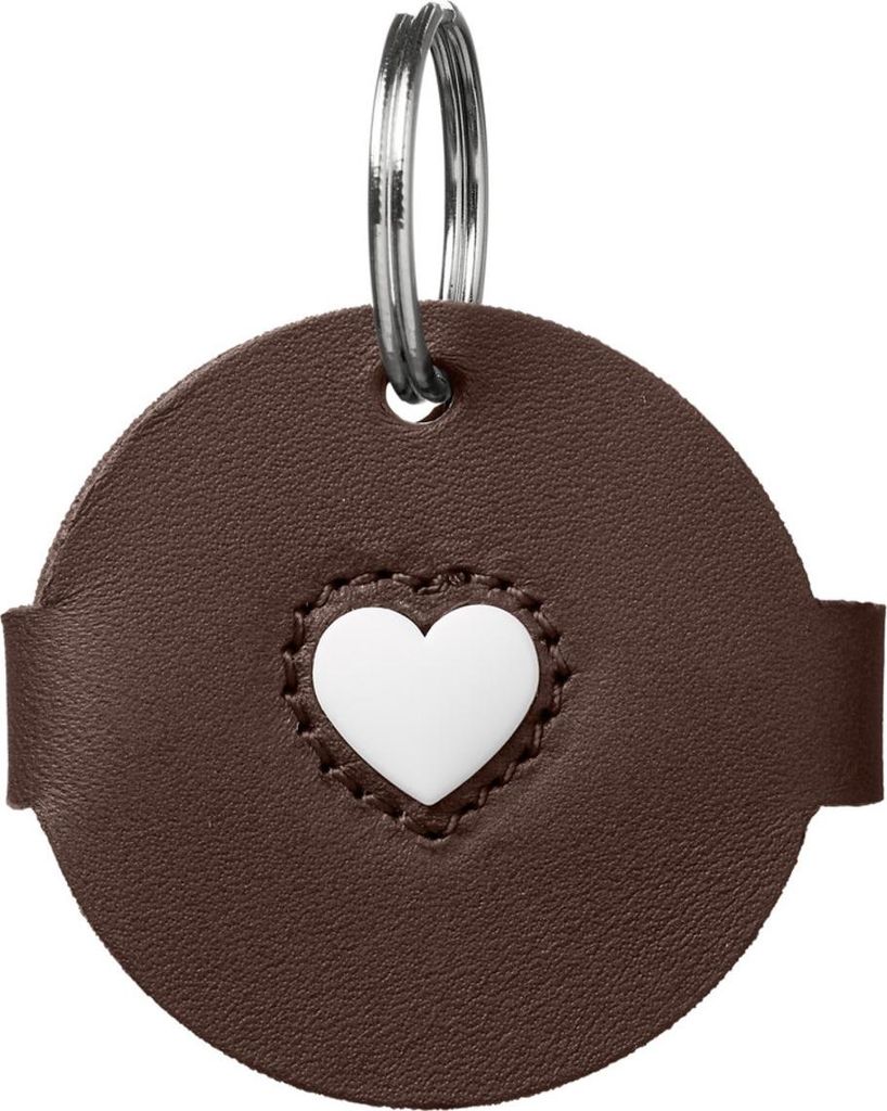 Hunter Anhänger Hundemarken-Etui Love braun, Größe: M Produktbild 