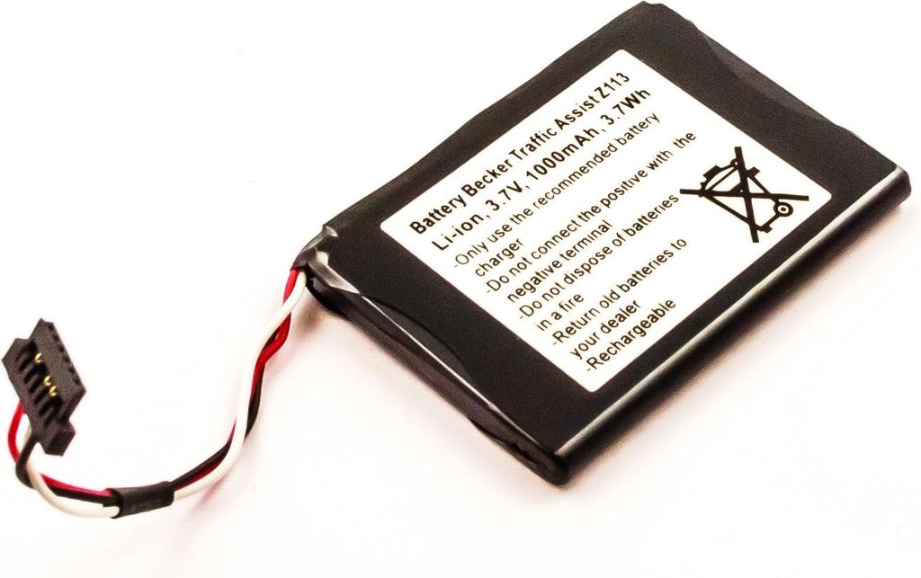 Akku für BECKER ACTIVE 45, TRAFFIC ASSIST Z113 ersetzt Produktbild 