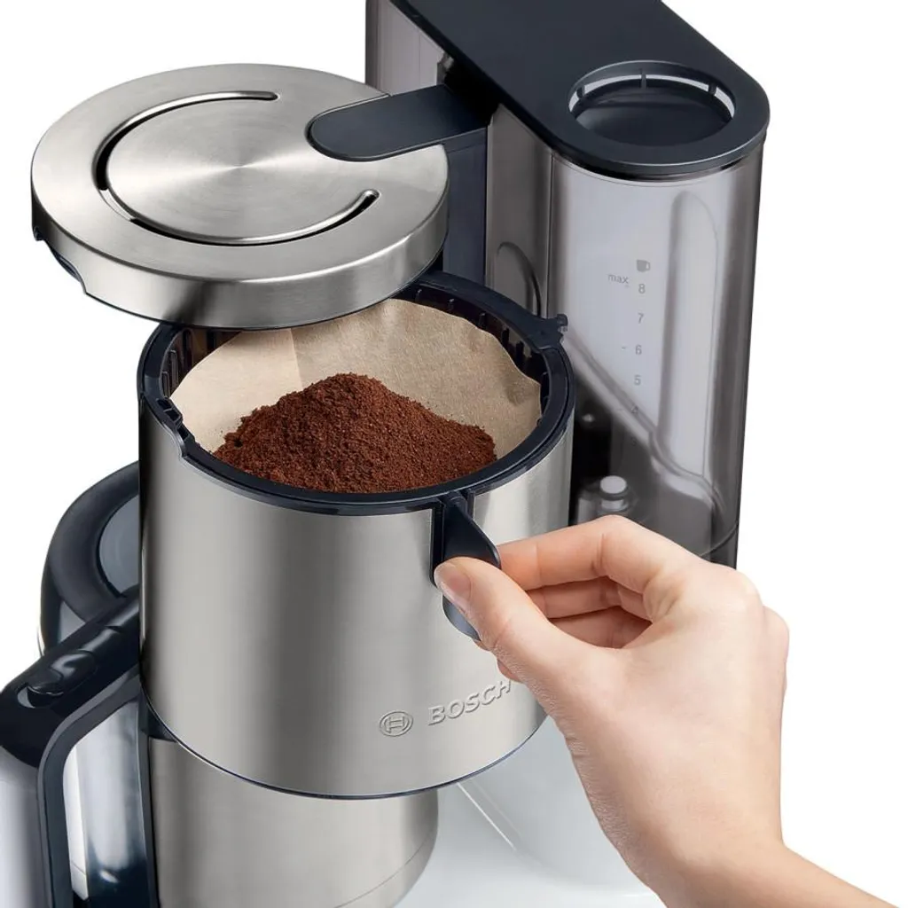 Machine à Café Bosch TKA8A681 DualHeating avec Verseuse Isotherme Pro - 27