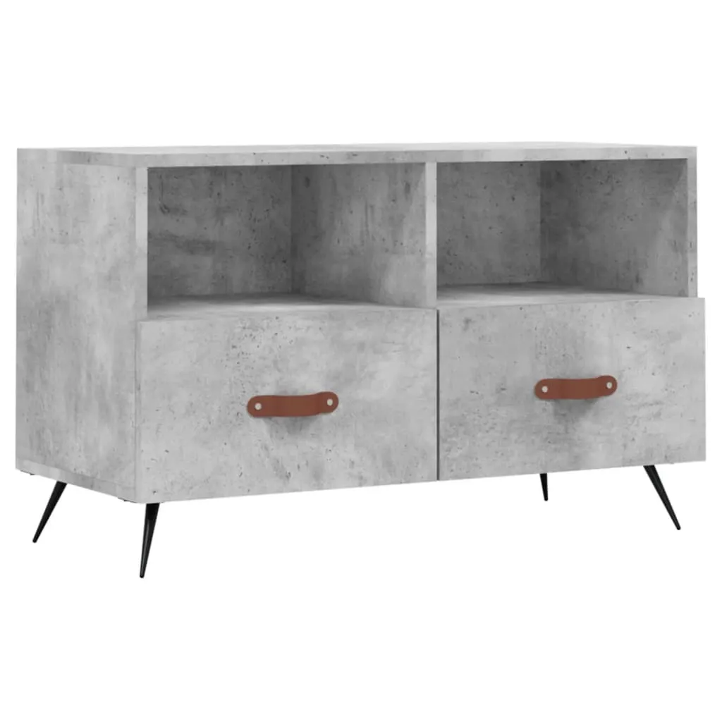 Mobile Porta TV Industrial Cemento 80cm - Arredo Minimalista Moderno