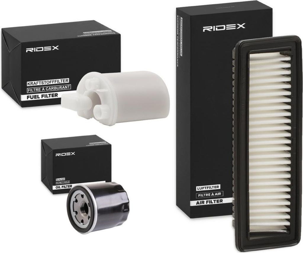 RIDEX Filterset Inspektionspaket Filtersatz für HYUNDAI i10 (PA)