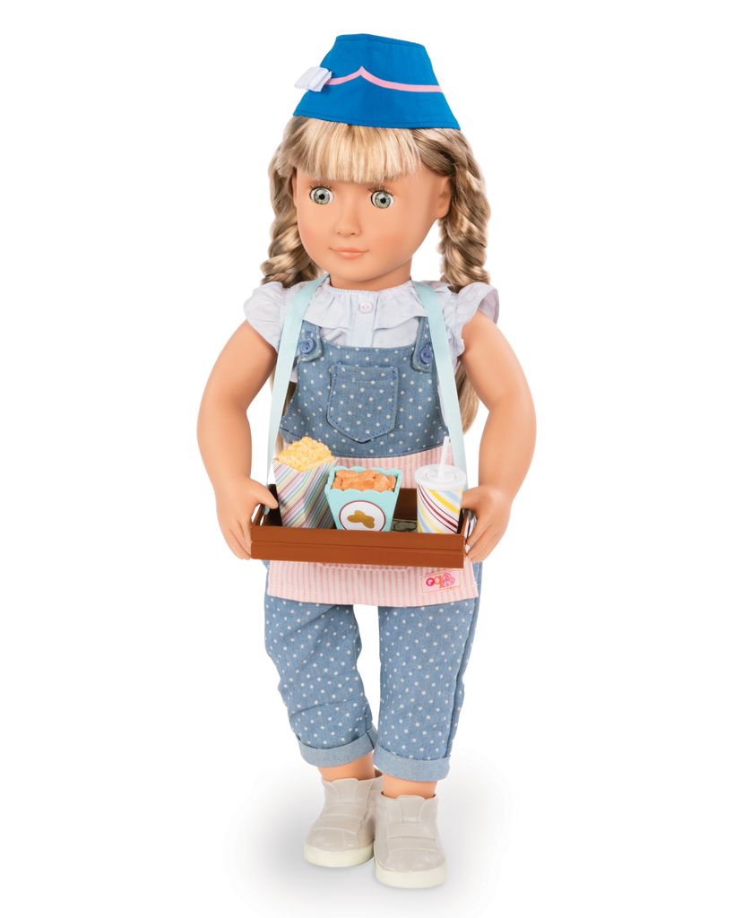 Our Generation - Retro Snack-Bauchladen Set