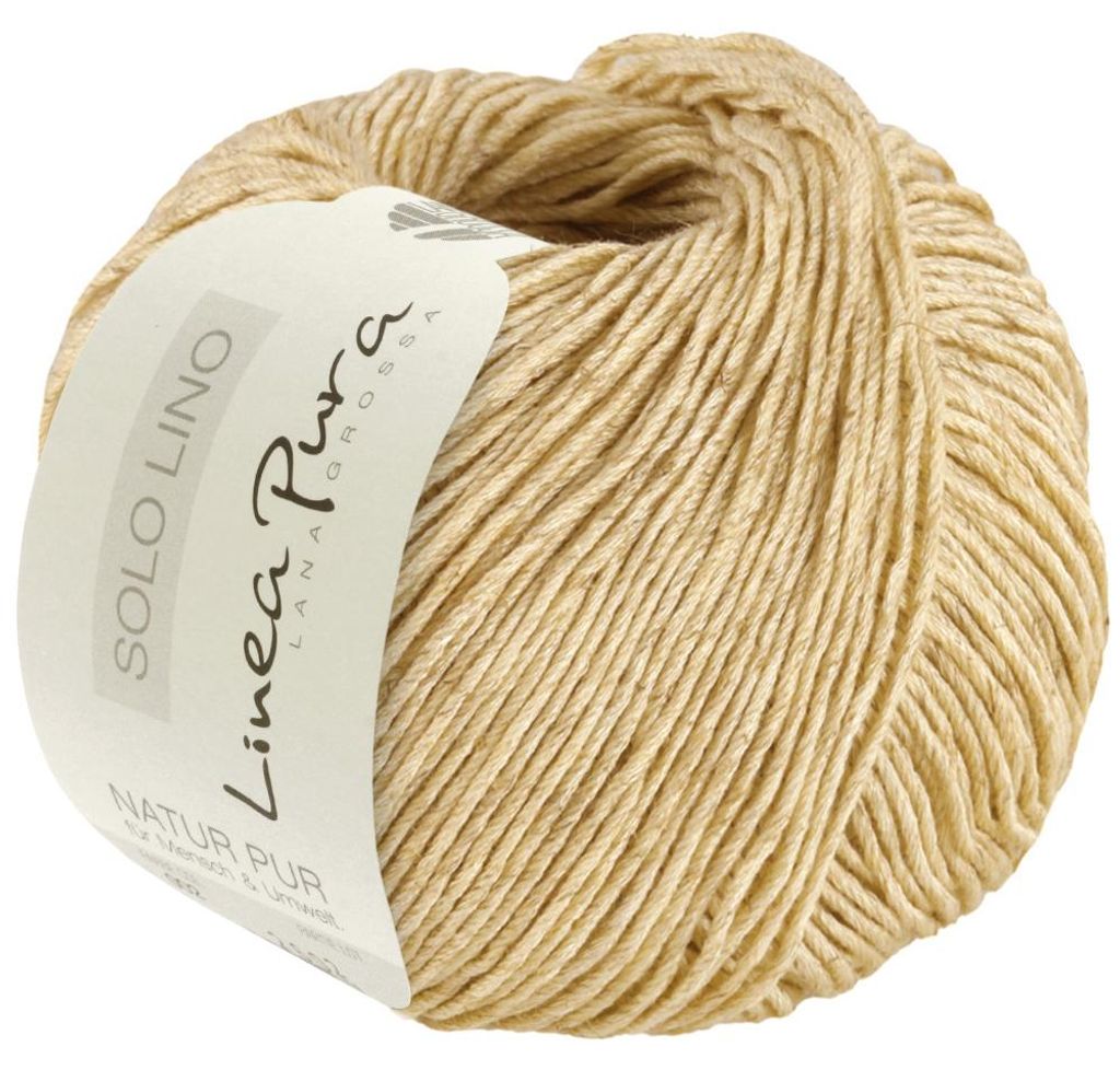 Lana Grossa - Solo Lino 0069 vanille Produktbild 