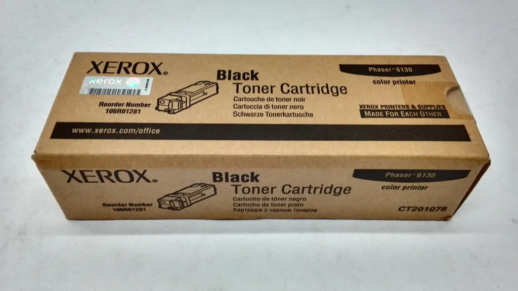 Cartouche de Toner Noir pour Xerox Phaser 6130/N - Consommable Authentique