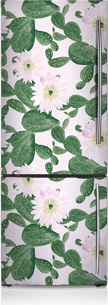 Aufkleber Kühlschrankmagnete Dekoration Kühlschrankfolie 60x180 cm - Blumenkakotyk.